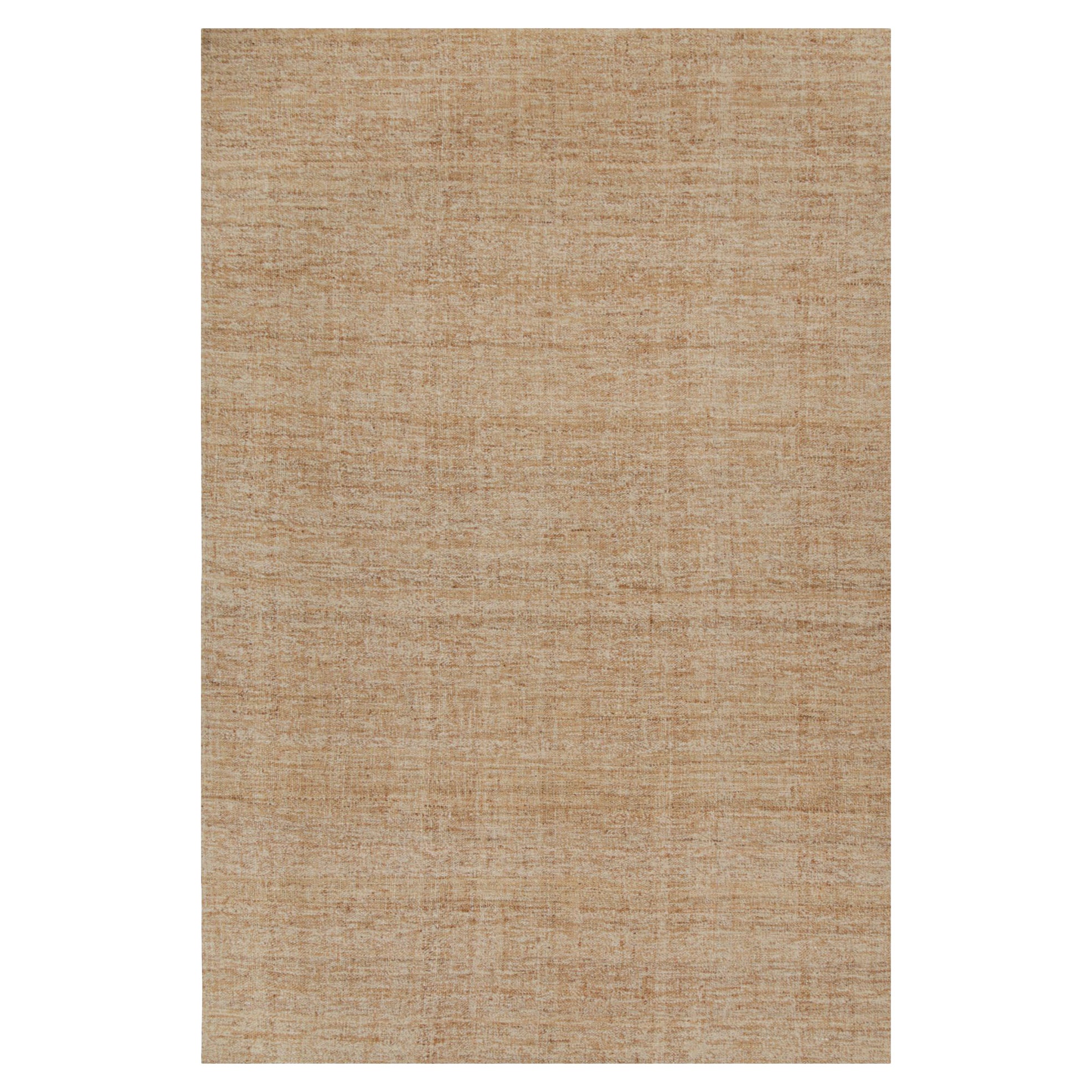 Rug & Kilim è un kilim contemporaneo in iuta di colore beige-marrone.