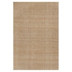 Rug & Kilim’s Contemporary Jute kilim in Beige-Brown