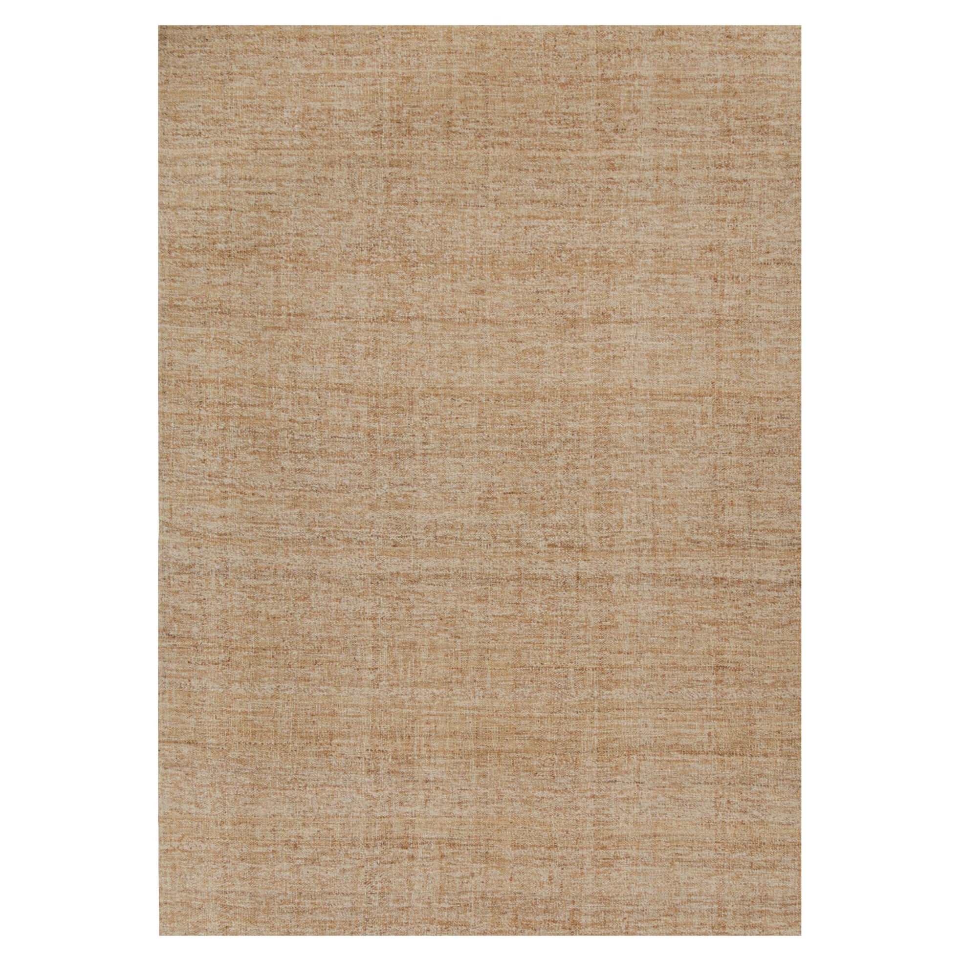 Rug & Kilim è un kilim contemporaneo in iuta di colore beige-marrone.