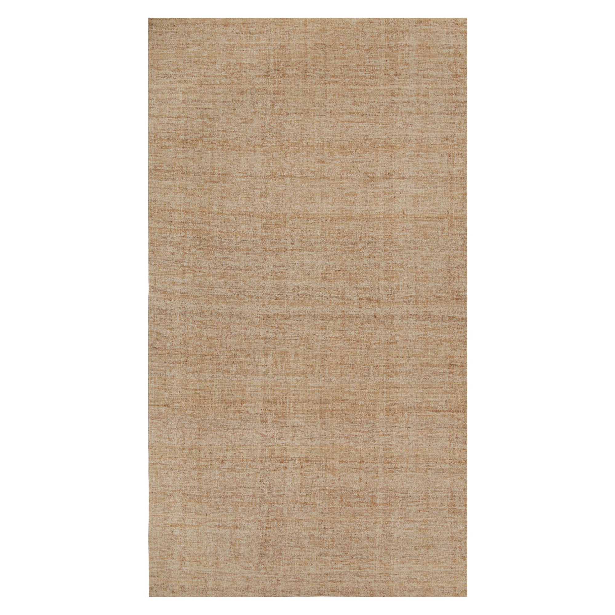 Rug & Kilim è un kilim contemporaneo in iuta di colore beige-marrone.