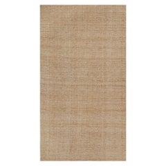 Rug & Kilim’s Contemporary Jute kilim in Beige-Brown