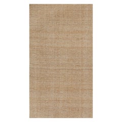 Zeitgenössischer Jute-Kelim von Rug & Kilim in Beige-Braun