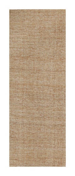 Rug & Kilim’s Contemporary Jute kilim in Beige-Brown