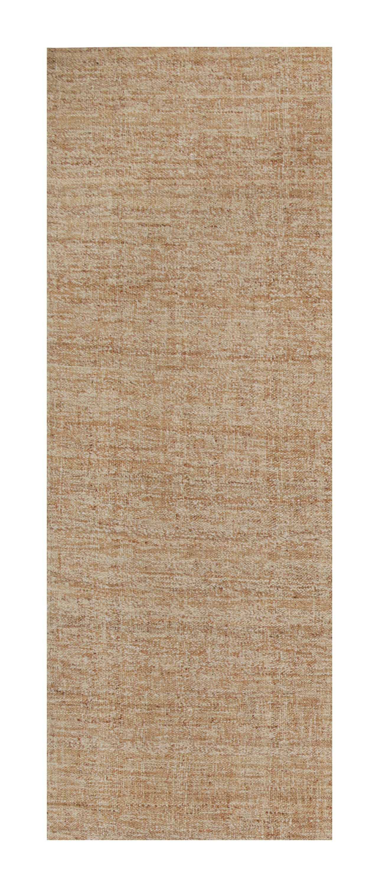 Rug & Kilim’s Contemporary Jute kilim in Beige-Brown