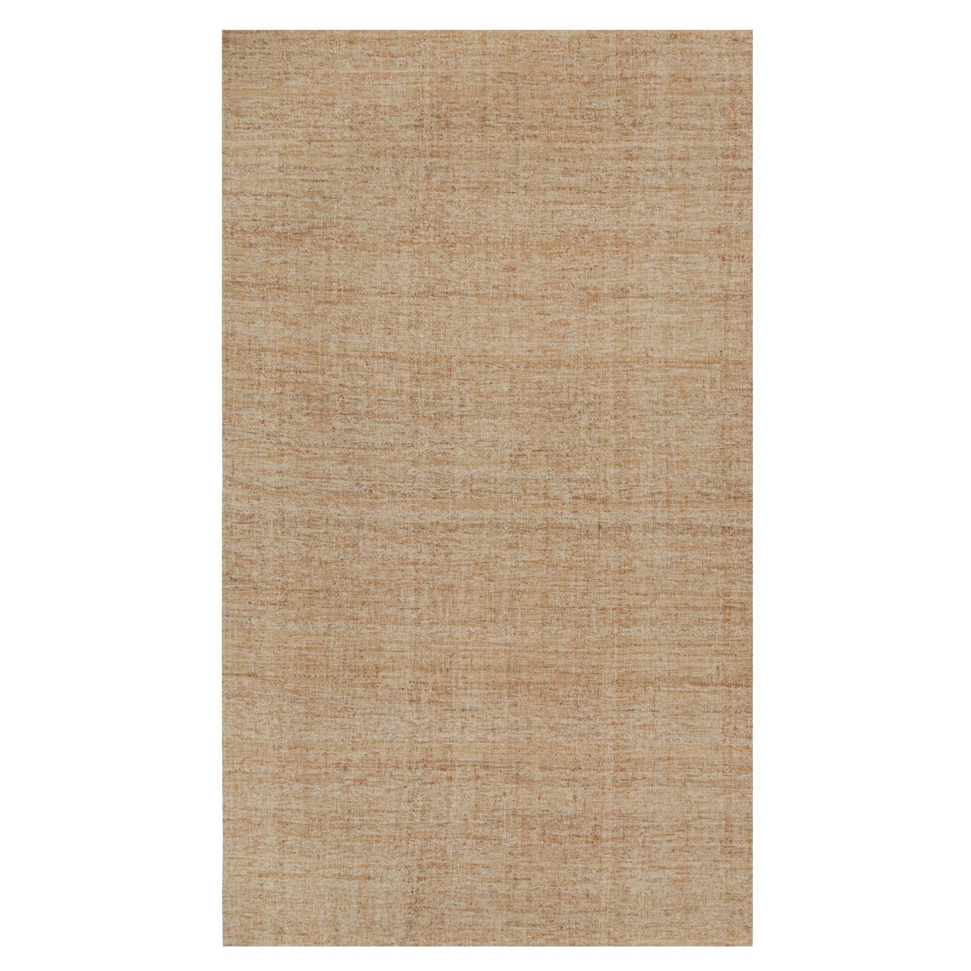 Rug & Kilim è un kilim contemporaneo in iuta di colore beige-marrone.