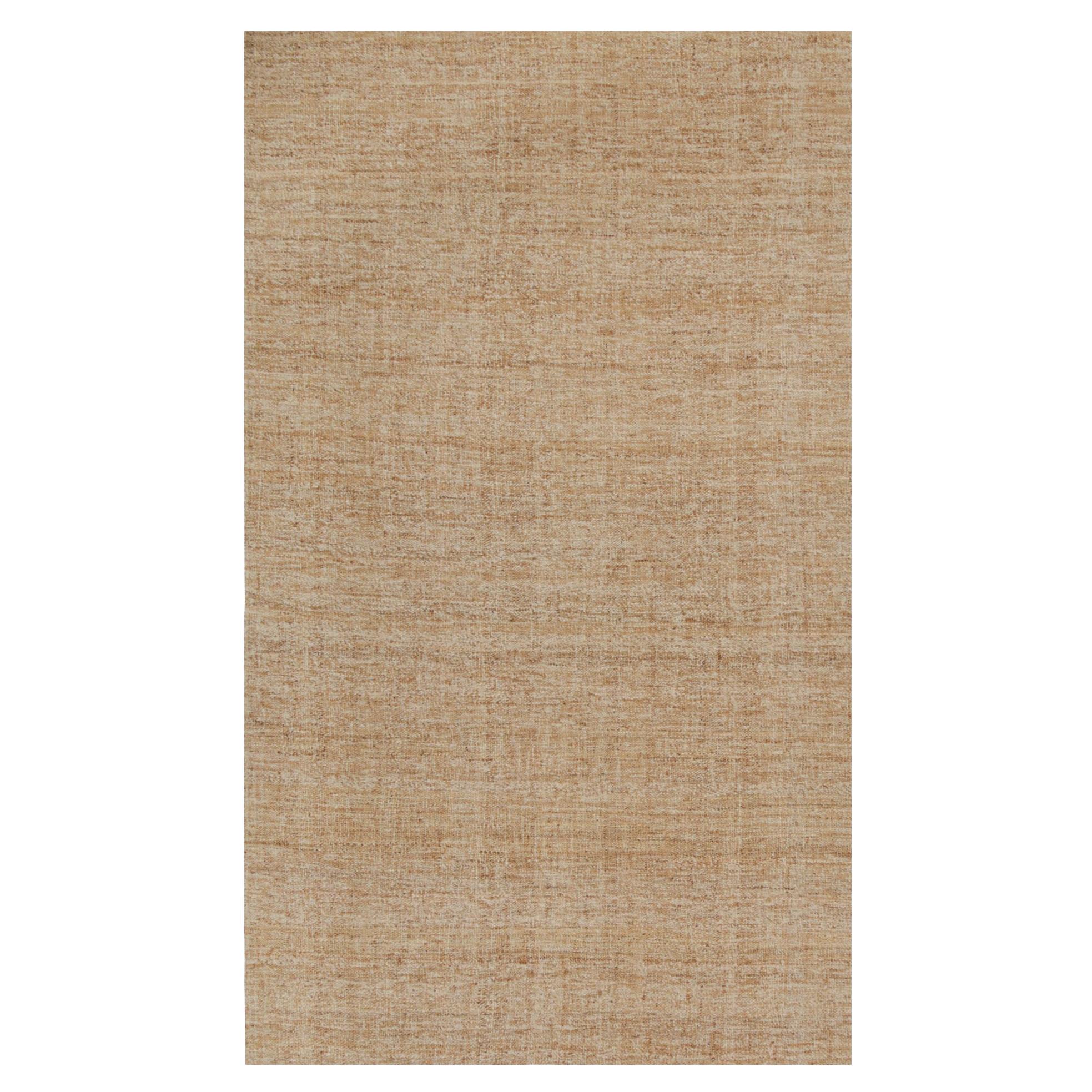 Rug & Kilim è un kilim contemporaneo in iuta di colore beige-marrone.