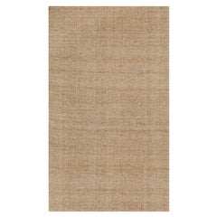 Rug & Kilim’s Contemporary Jute kilim in Beige-Brown