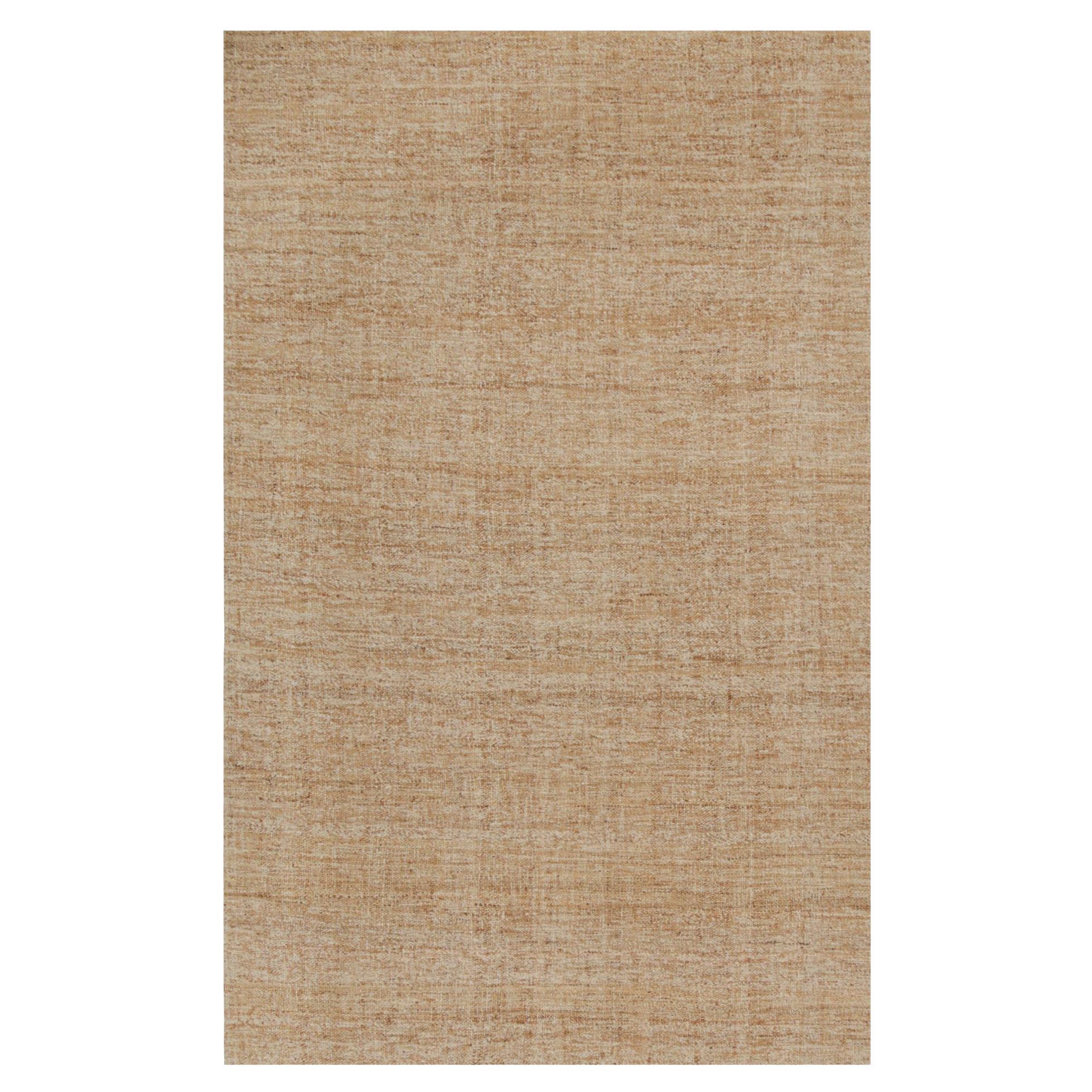 Rug & Kilim è un kilim contemporaneo in iuta di colore beige-marrone.