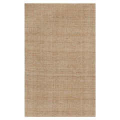 Rug & Kilim’s Contemporary Jute kilim in Beige-Brown
