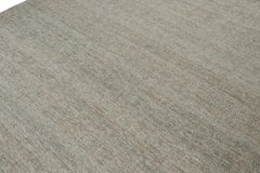 Zeitgenössischer Jute-Kelim von Rug & Kilim in Grautönen