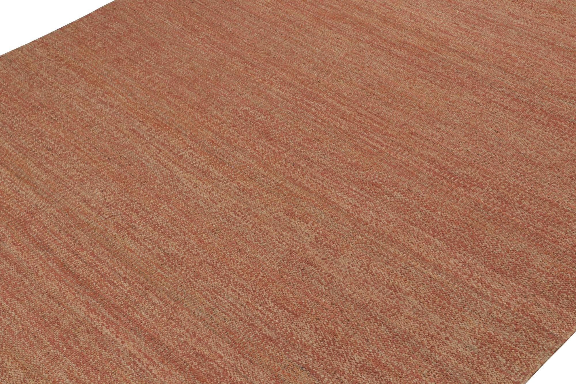 Este contemporáneo tejido plano de 10x14 pertenece a la nueva colección de Rug & Kilim, tejida a mano en yute totalmente natural.

Sobre el diseño: 

Este kilim de gran tamaño tiene una textura boucle de buen gusto y una sensación de movimiento que