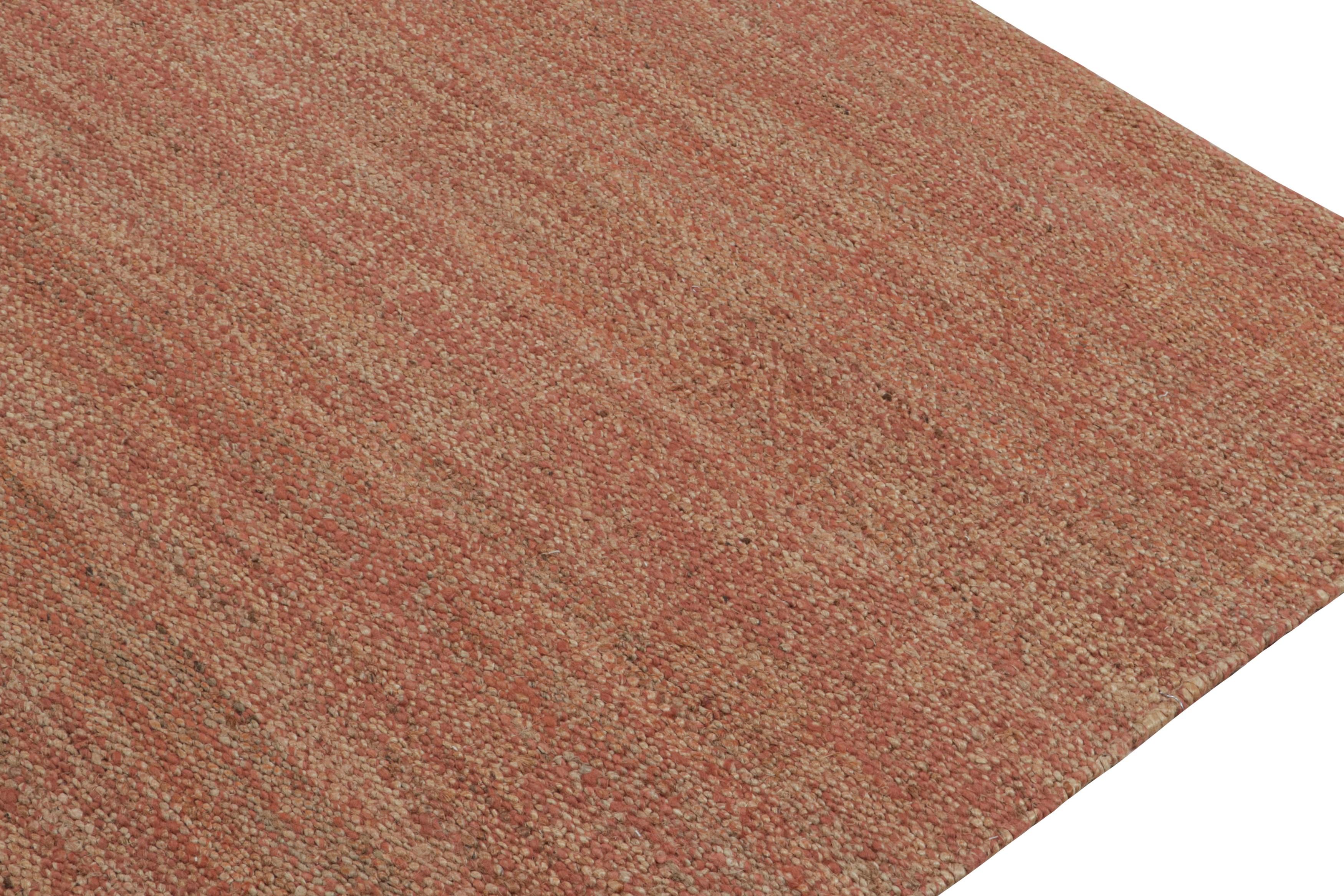 Indiano Rug & Kilim è un kilim contemporaneo in iuta nei toni del grigio. in vendita