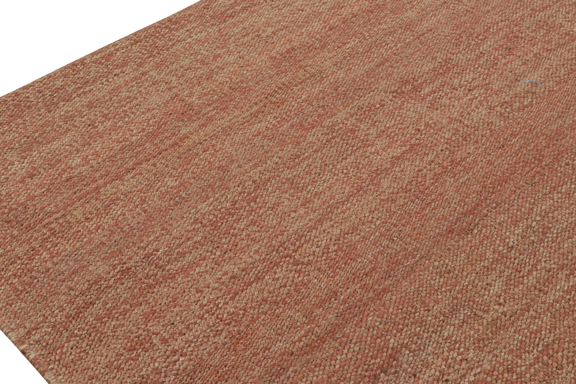Rug & Kilim’s Contemporary Jute Kilim in Tones of Gray Moderno en venta