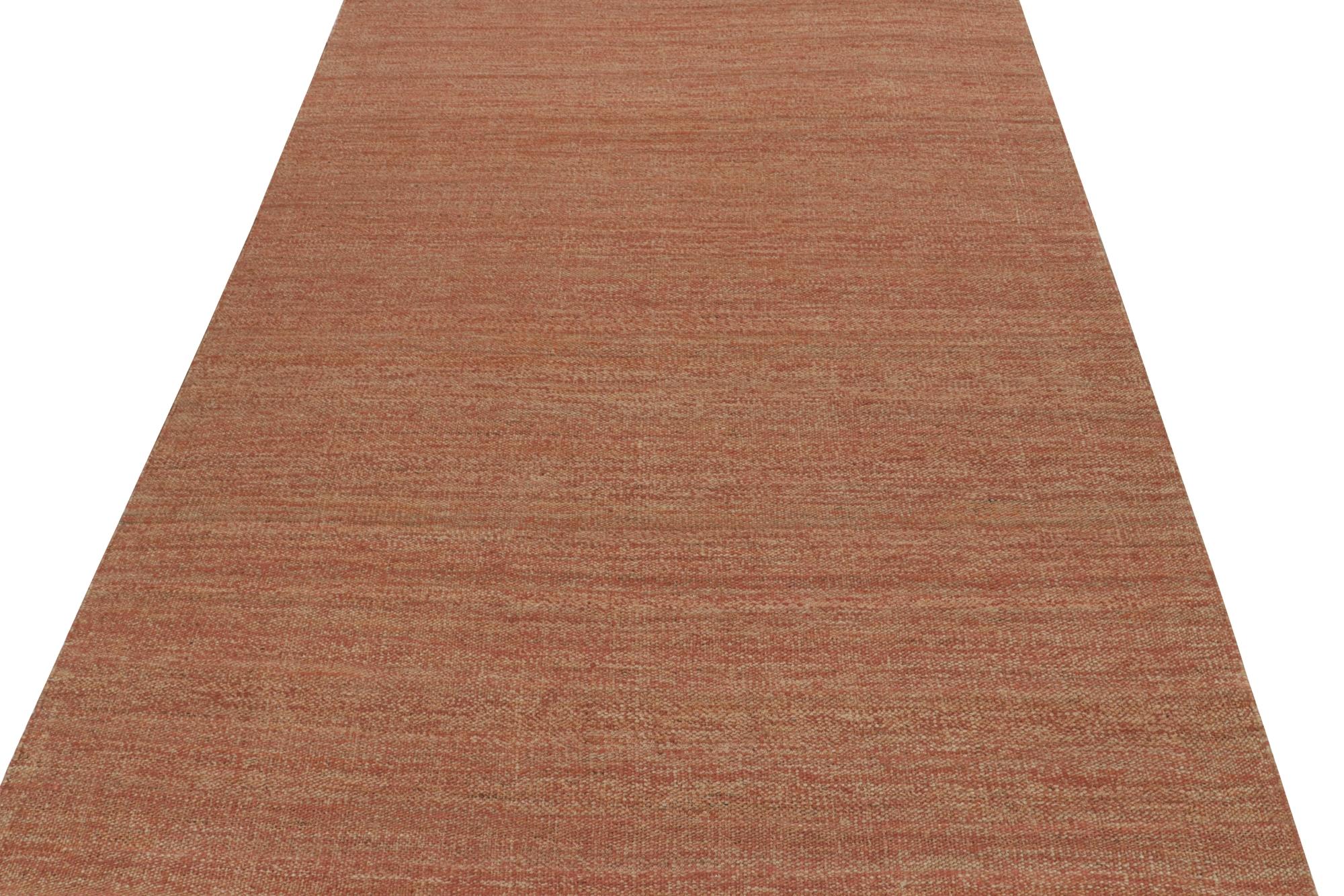 Kilim contemporáneo de yute en tonos grises de Rug & Kilim Indio en venta