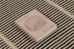 Rug & Kilim’s Contemporary Kilim, Beige with Black Textural Stripes