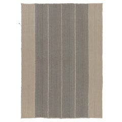 Rug
Kilim
s Contemporary Kilim, beige con strisce grigie