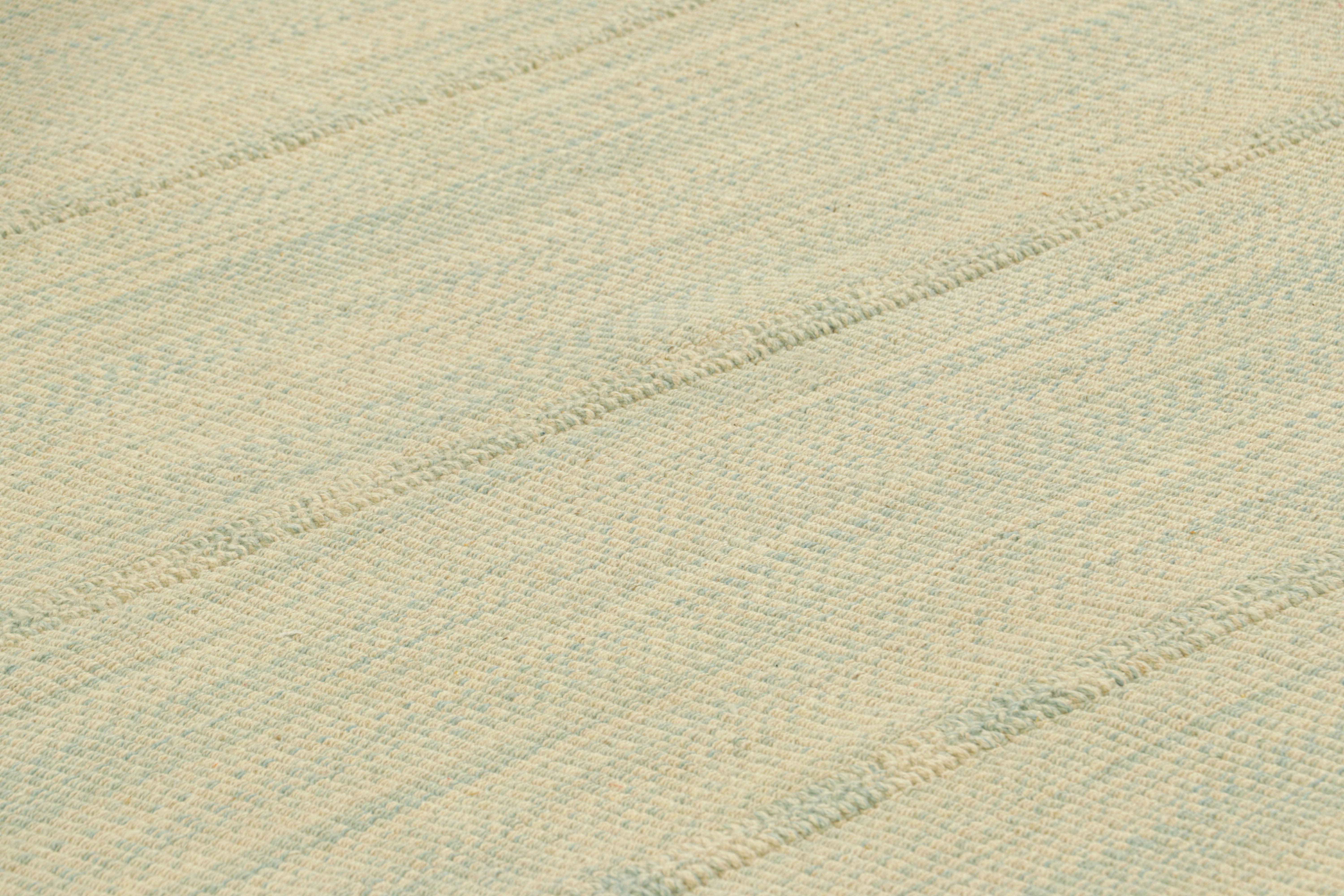 Tessuto a mano in lana, questo Kilim 10x14 fa parte di una nuova ed entusiasmante collezione di Rug & Kilim a tessitura piatta e personalizzabile.

Sul design:

