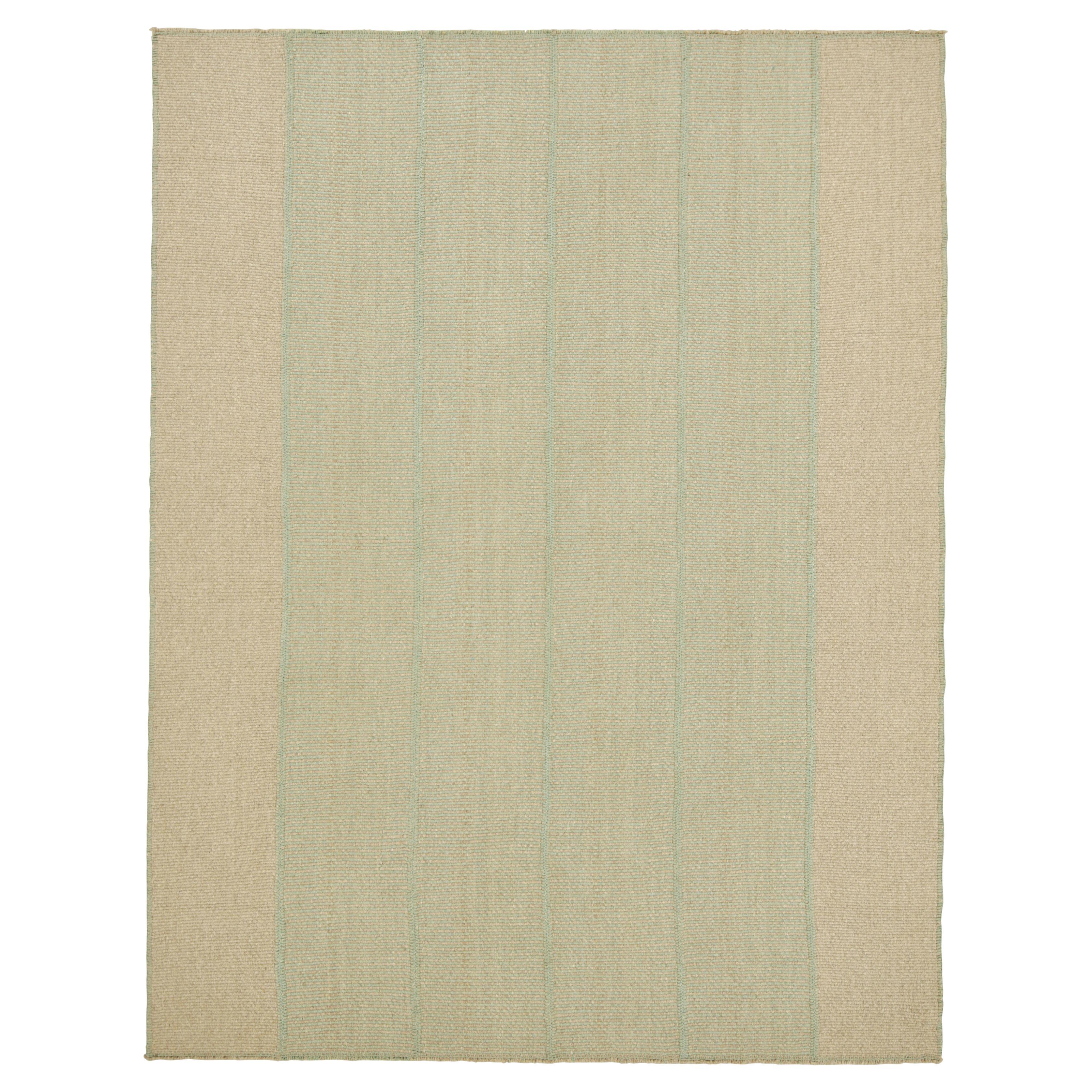 Rug
Kilim è un kilim contemporaneo a strisce beige e blu.