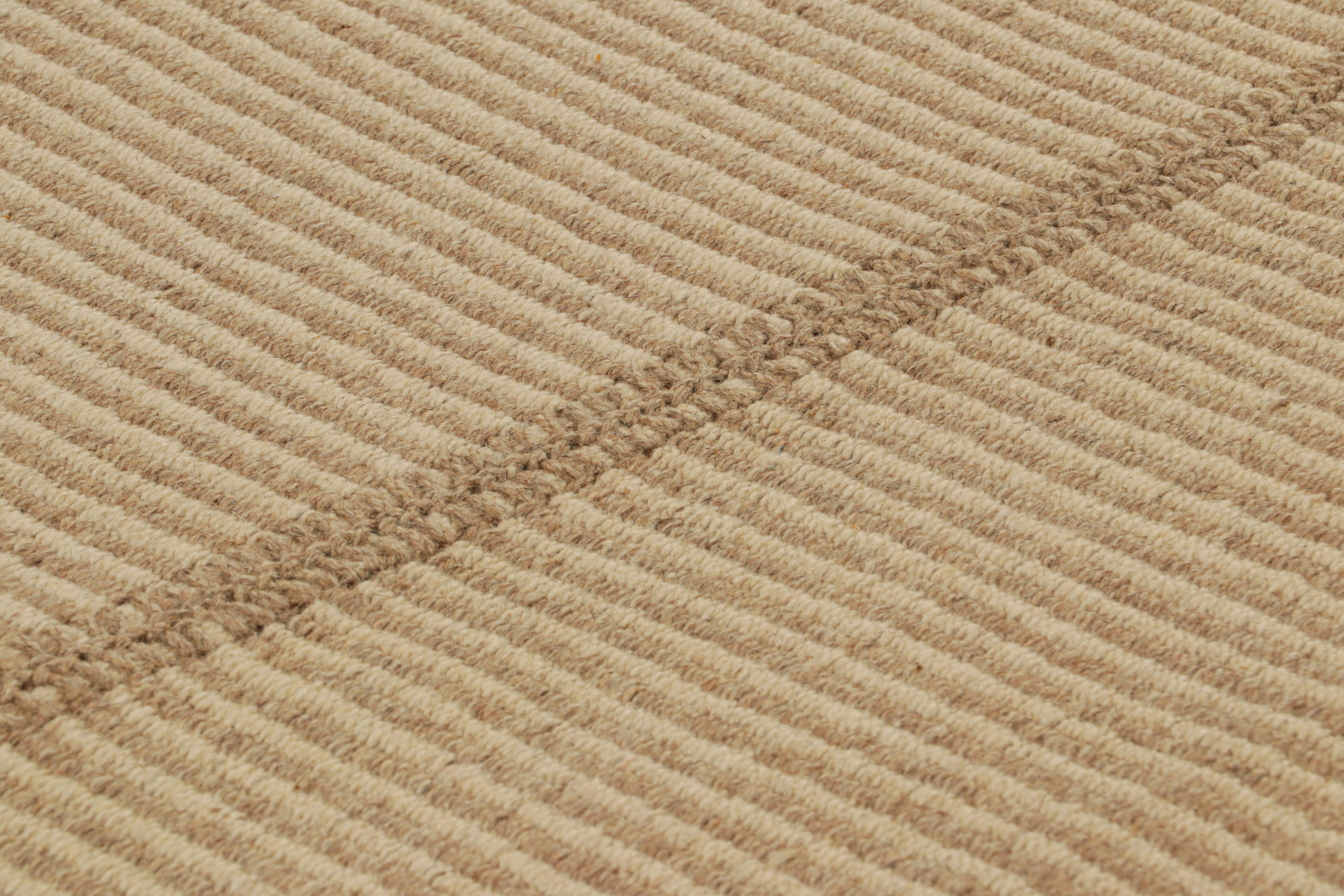 Tejido a mano en lana, un diseño Kilim de 9x12 de una nueva e inventiva colección contemporánea de tejido plano de Rug & Kilim.

Sobre el diseño: 

Apodado con cariño 
