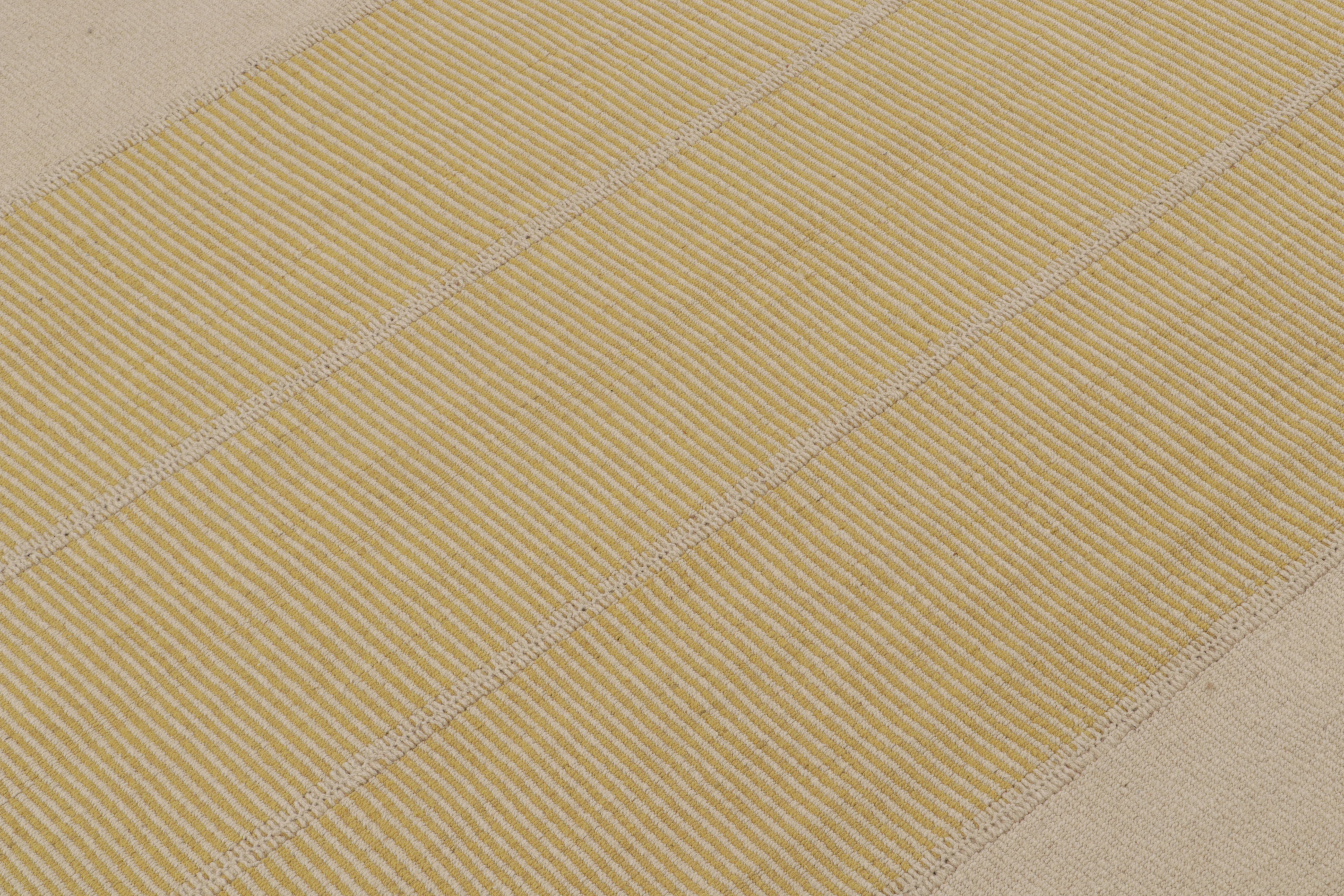 Tejido a mano en lana, un Kilim 8x10 de una nueva y atrevida línea de tejidos planos contemporáneos de Rug & Kilim.

Sobre el diseño: 

Nuestro último 