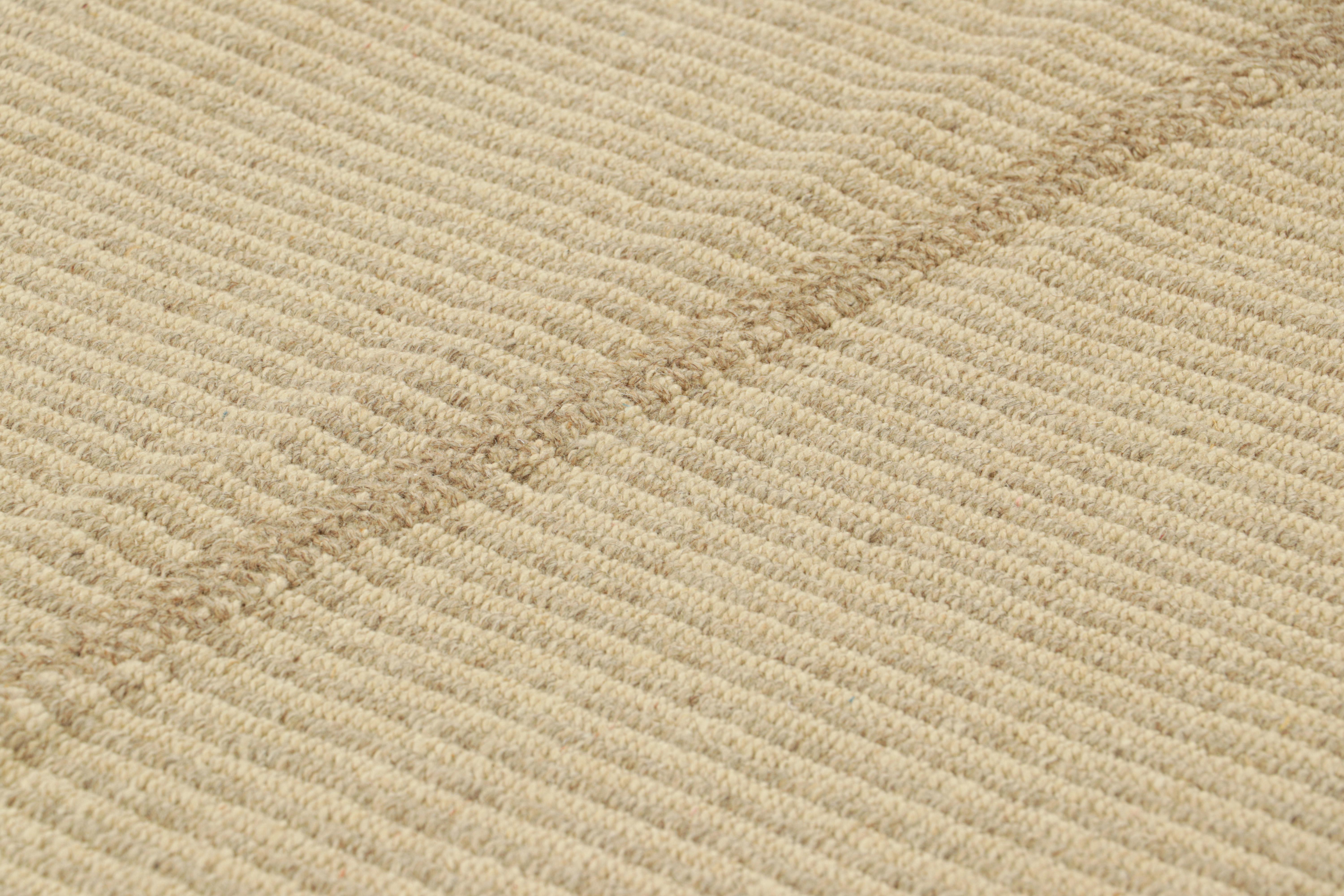 Tejido a mano en lana, este kilim de 3x4 pertenece a una nueva y emocionante colección de tejido plano a medida de Rug & Kilim.

Sobre el diseño:

