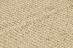 Rug & Kilim’s Contemporary Kilim in Beige-Brown Textural Stripes