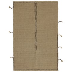 Kilim contemporáneo de Rug & Kilim en beige-marrón con toques grises