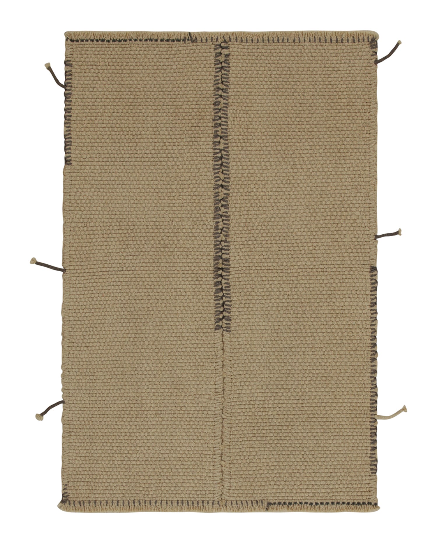 Kilim contemporáneo de Rug & Kilim en beige-marrón con toques grises