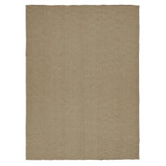 Rug & Kilim's Contemporary Kilim in Beige gestreift