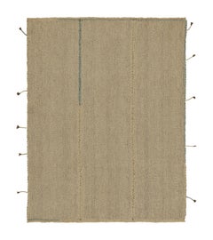 Tapis & Kilims Kilim contemporain beige avec accents bleus