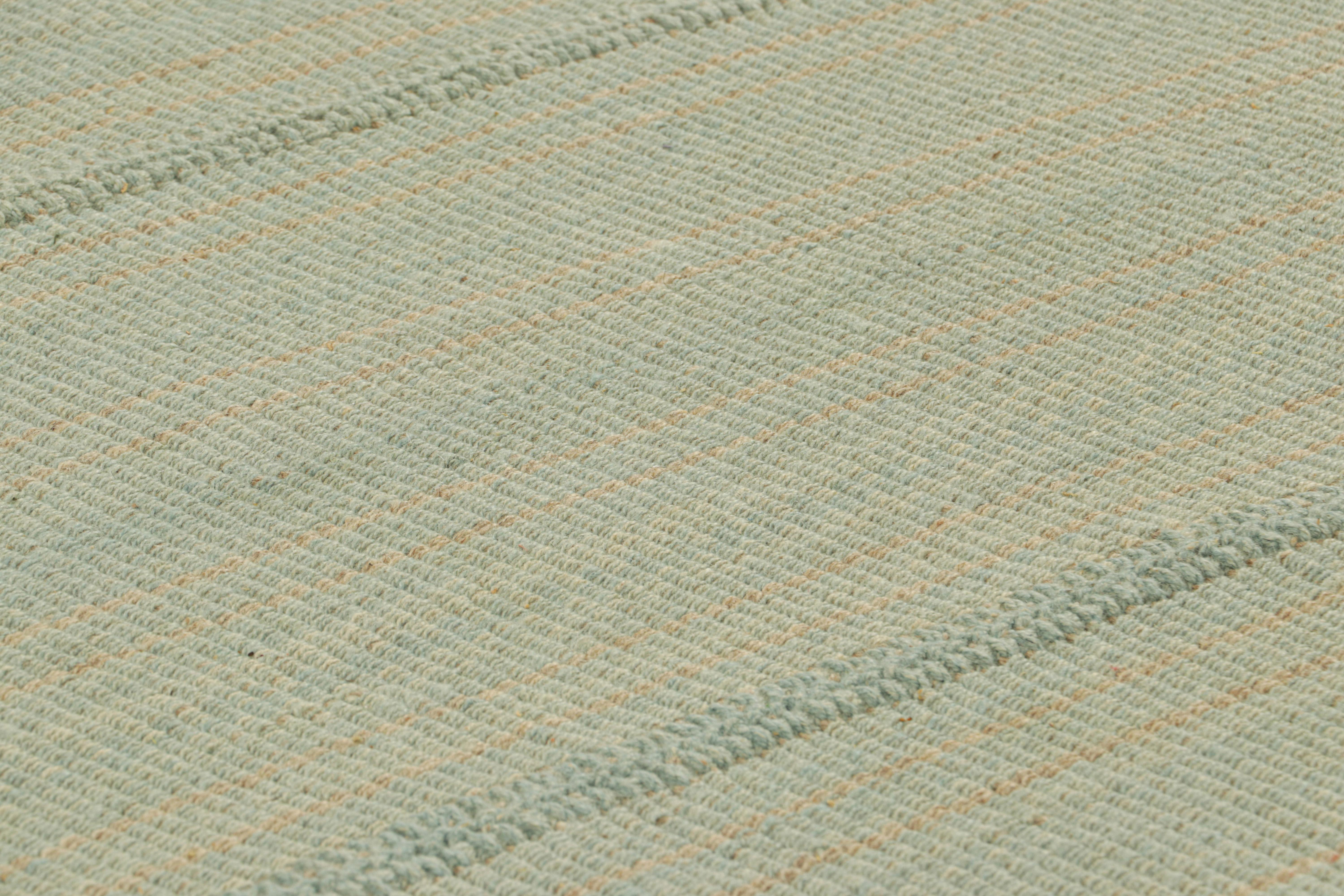 Tessuto a mano in lana, un Kilim 9x13 di una nuova collezione contemporanea a trama piatta di Rug & Kilim.

Sul design: 

Affettuosamente soprannominato 