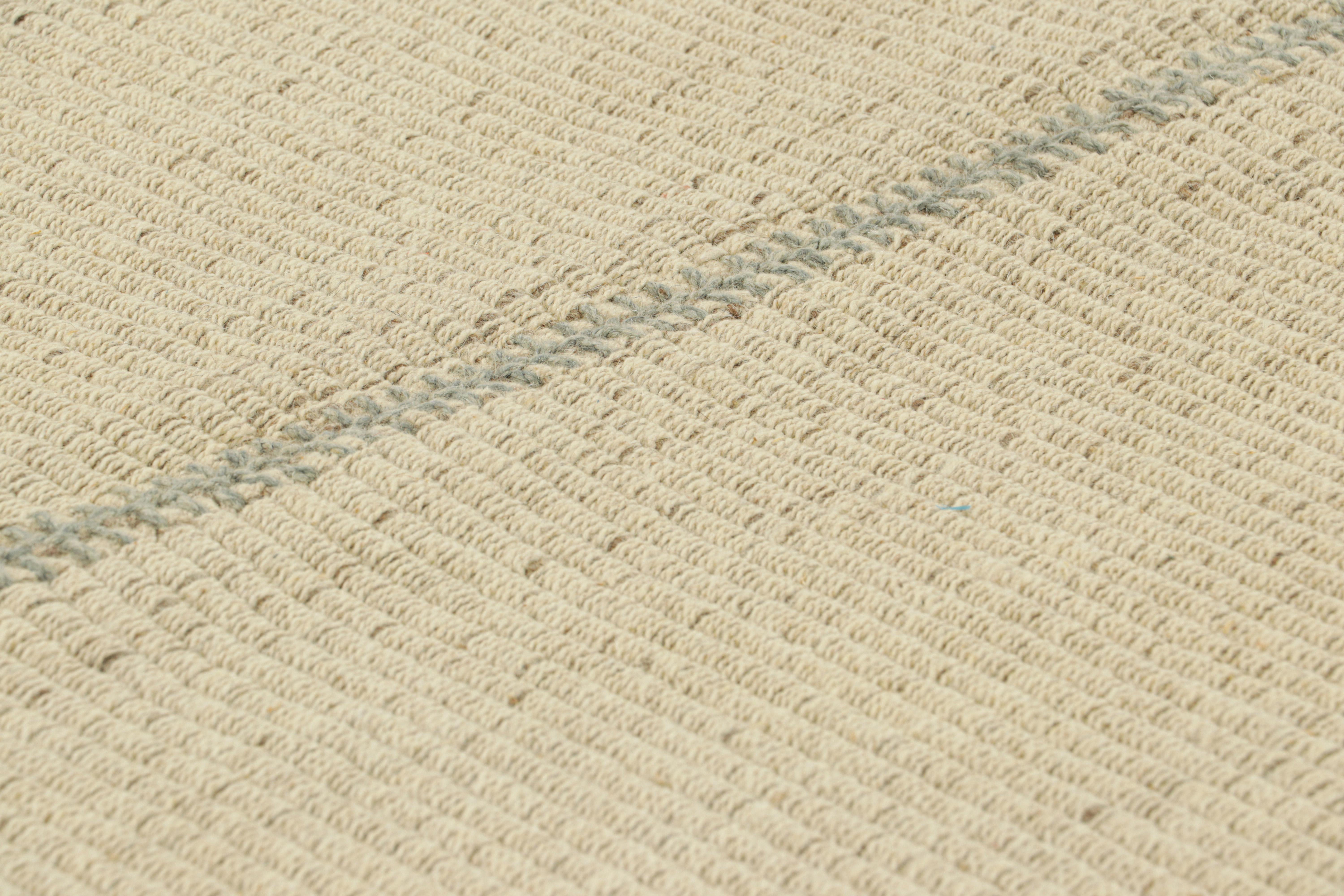 Tessuto a mano in lana, questo Kilim 3x4 fa parte di una nuova ed entusiasmante collezione a tessitura piatta personalizzabile di Rug & Kilim.

Sul design:

