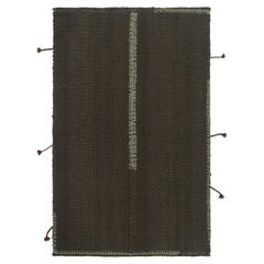 Tapis & Kilims Kilim contemporain gris avec accents bruns et bleus clairs