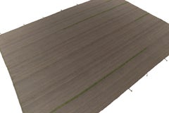 Rug & Kilim’s Contemporary Kilim in Gray with Green and Beige-Brown Accents