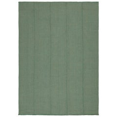 Rug & Kilim's Contemporary Kilim, in Teal and Seafoam (en anglais)  Accents