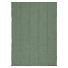 Rug & Kilim's Contemporary Kilim, in Teal and Seafoam (en anglais)  Accents