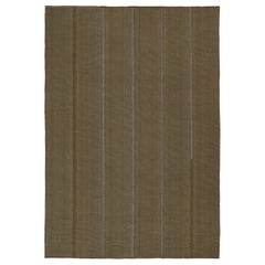 Rug & Kilim's Contemporary Kilim in Tones of Brown & Gray (Kilim contemporain dans les tons de Brown et de Gray)