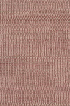 Tapis Kilim contemporain de Rug & Kilim en chevrons roses et beiges