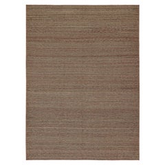 Tapis Kilim contemporain de Rug & Kilim avec chevrons rouges, verts et blancs