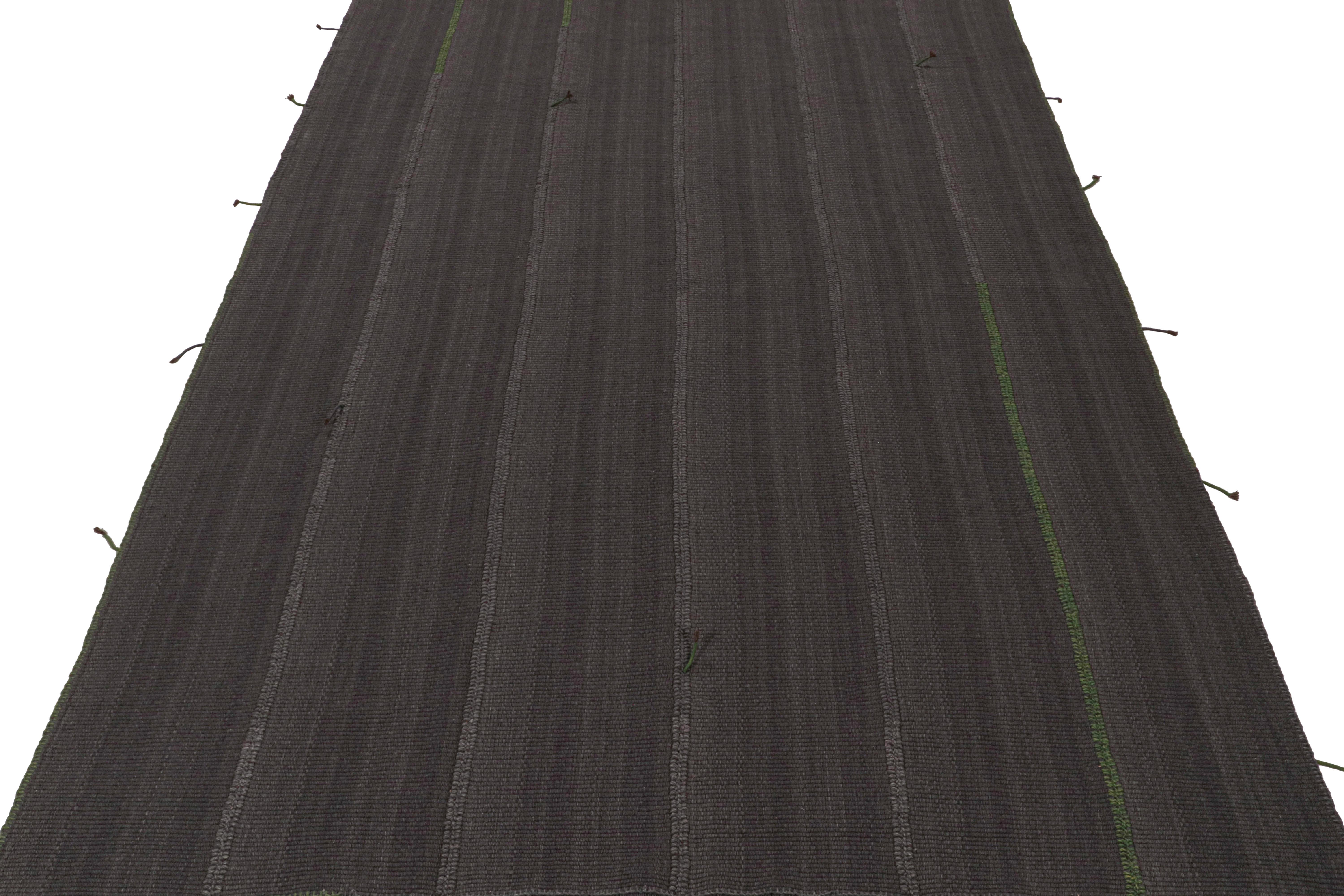 Tessuto a mano in lana, questo Kilim 10x14 fa parte di una nuova linea di tessuti piatti contemporanei di Rug & Kilim.

Ulteriori informazioni sul design:

Il 