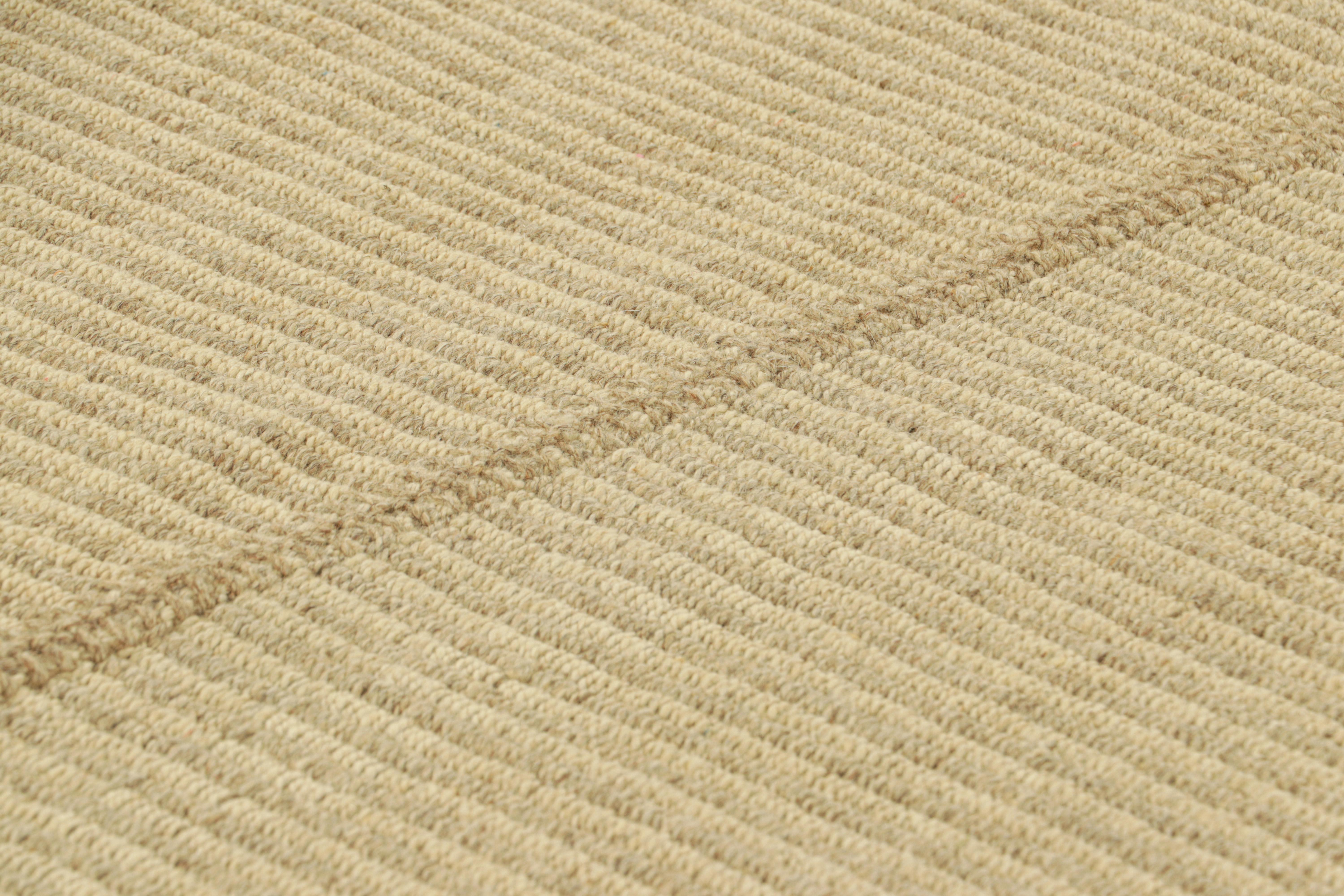 Tejido a mano en lana, este kilim cuadrado de 3x3 es de una nueva y emocionante colección de tejido plano a medida de Rug & Kilim.

Sobre el diseño:

