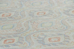 Rug & Kilim’s Contemporary Kilim with White Black and Textural Stripes