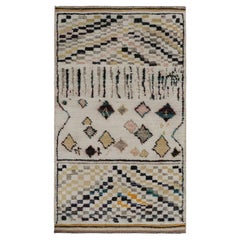 Rug & Kilim’s Contemporary Moroccan Style Rug with Berber Geometric Patterns