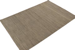 Rug & Kilim’s Contemporary Persian Kilim in Beige-Brown Stripes