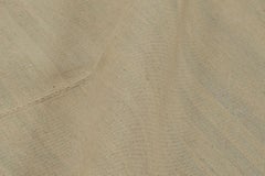 Rug & Kilim’s Contemporary Rez Kilim in Brown and Teal Textural Stripes