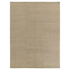 Tappeto contemporaneo Rug & Kilim con motivo geometrico beige-marrone e verde