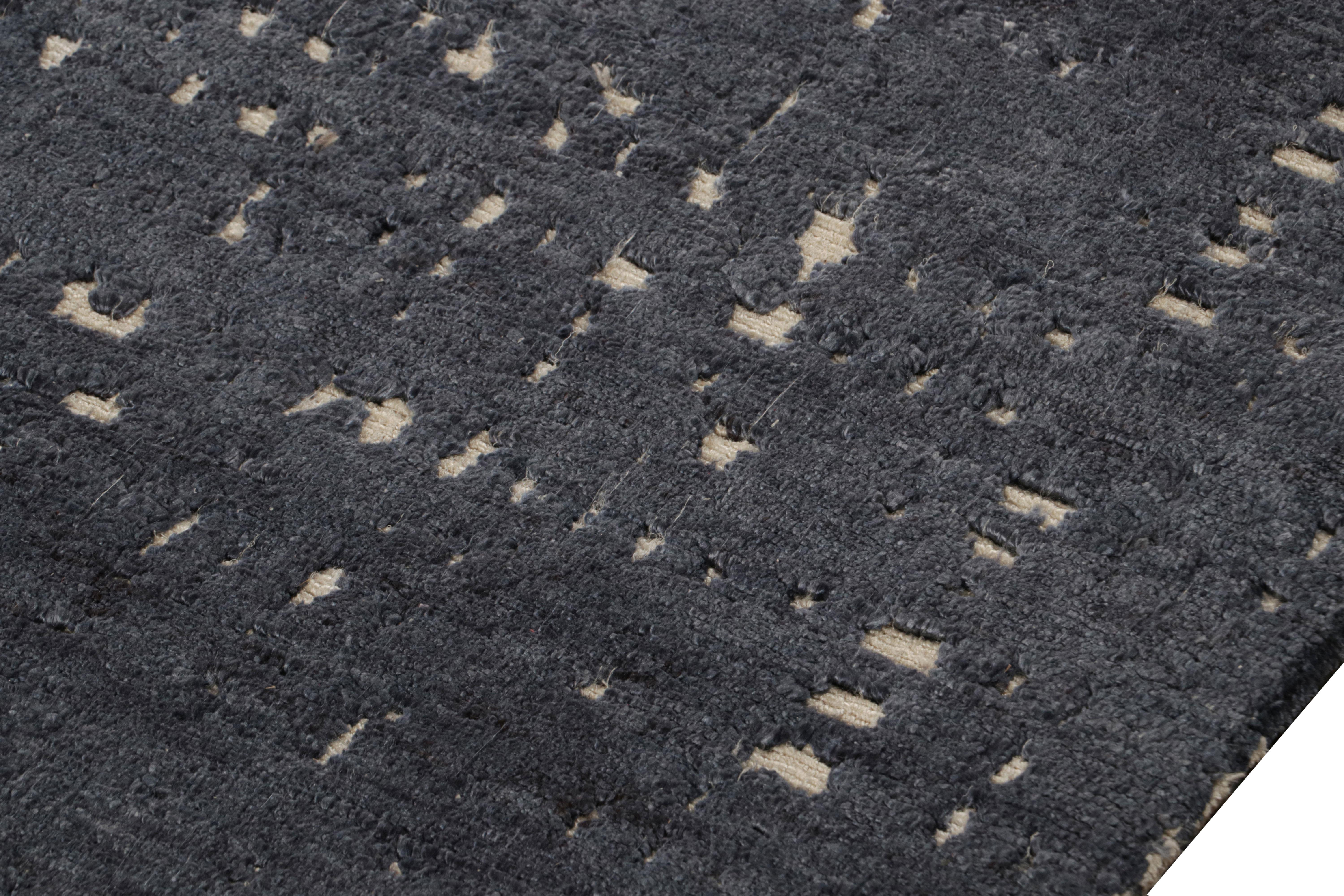 Wool Rug & Kilim’s Contemporary Rug in Grisailles Tones “City Lights”  For Sale