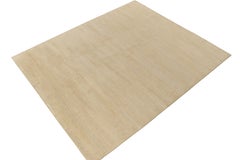 Rug & Kilim’s Contemporary Rug in Solid Beige-Brown Striations