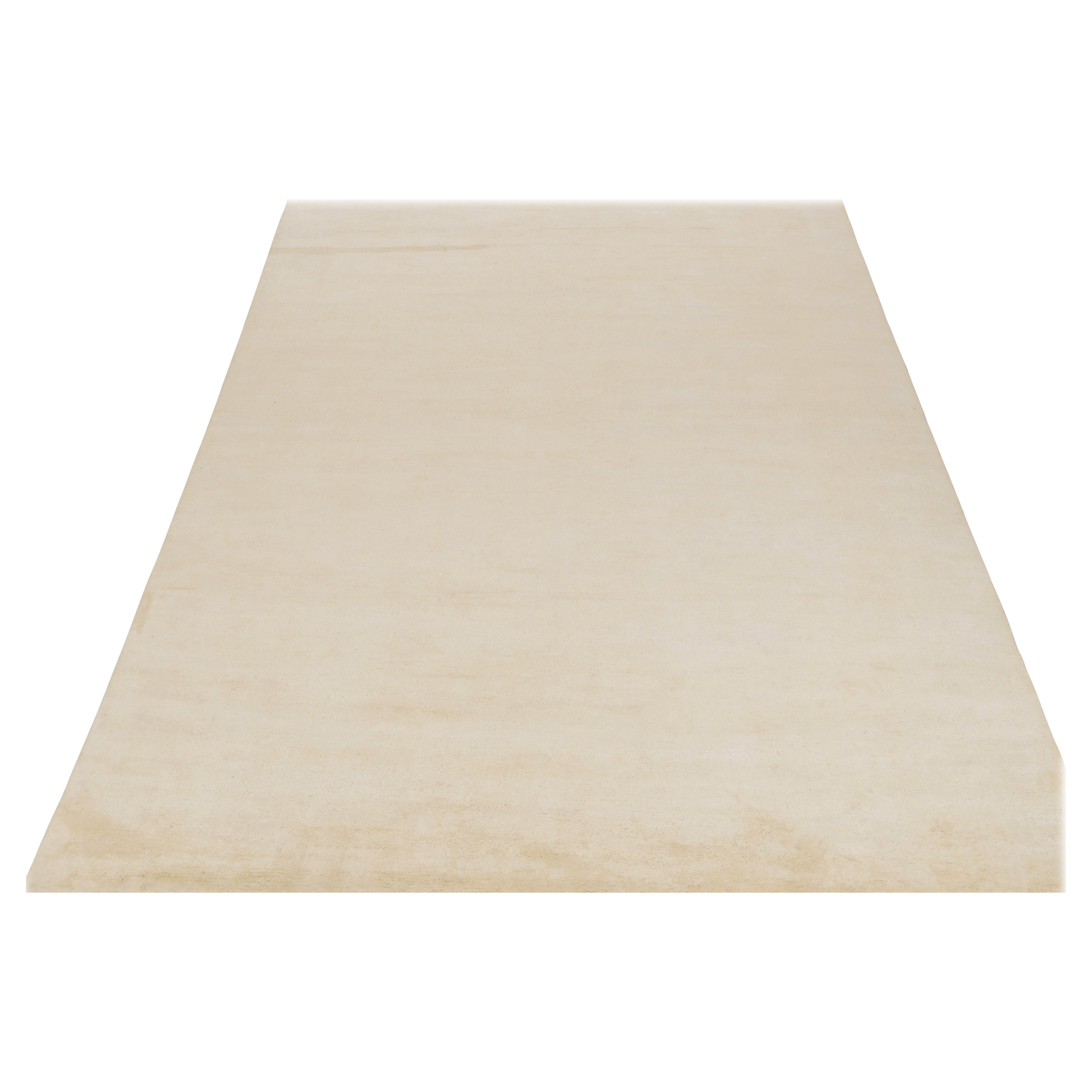 Rug & Kilim's Contemporary-Teppich in soliden Beige-Braun-Tönen