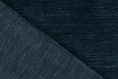 Rug & Kilim's Contemporary Rug in Solid Blue (tapis contemporain en bleu uni)